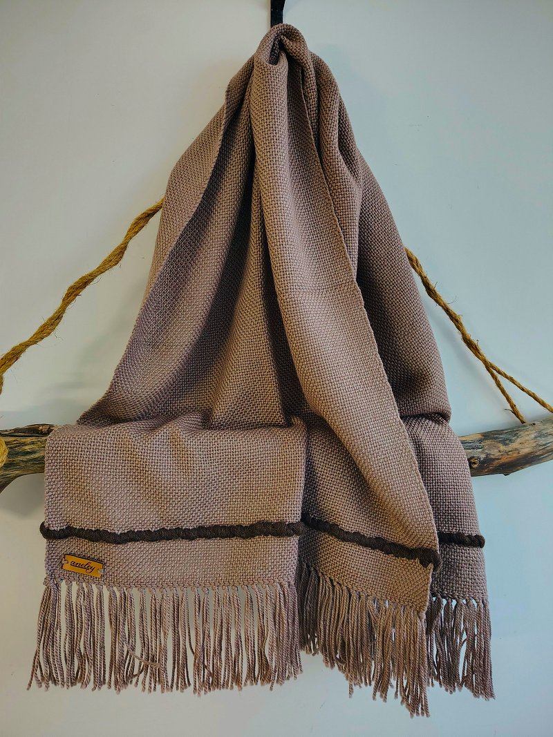 Pashminas tejidas en telar Lolen artesanales